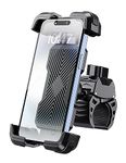 Grefay Bike Phone Holder Universal Motorcycle Phone Holder for Road Bike MTB Scooter with 360 Rotate for 4.7-7.2 Inch Smartphone