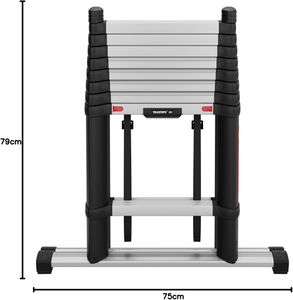 Telesteps 3m Telescopic Ladder – Compact Aluminum Extension Ladder