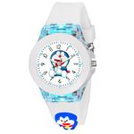 Goldenize Fashion Kids Silicone Analog Multicolour Glowing Disco Light Frozen Barbie, Doremon, Kitty Dial Watch For Boys & Girls Age Above 5 Years With 3D For Girls-Boys (Grey Bear)