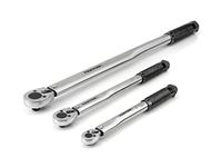 TEKTON 1/4, 3/8, 1/2 Inch Drive Micrometer Torque Wrench Set (3-Piece) | TRQ99901