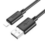 HOCO X88 Gratified PD Charging Cable for iP - Unleash the Power: Speedy Charging, Effortless Data Transfers (Black)