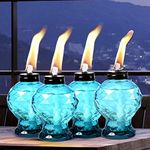 Tewei 4 Pack Blue Table Top Light T