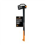 Fiskars X27 Super Splitting Axe, 36" Wood Splitting Axe for Medium to Large Size Logs with Shock-Absorbing Handle, Split Firewood, Forged Steel Blade, Bushcraft Gear and Camping Hatchet