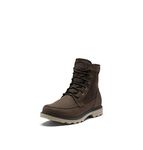 Sorel Men's Carson Storm Waterproof Boot, Blackened Brown, Khaki Ii, 7 UK
