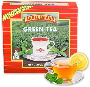 Angel Brand Green Tea with Ginseng Tea Bags 25 – Green Tea with Ginseng for Energy and Refreshment Rich in Nutrients with Wide Range of Health Benefits