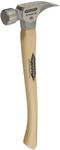 Stiletto Ti16MC-P Ti 16 Milled Face Hammer with a Curved 18" Wood Handle with an AirGrip