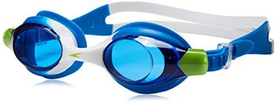 Speedo Unisex Kid's UV Protection|Anti Fog Swim Goggles Skoogle Ages 3 - 8, Blue Oceans, One Size