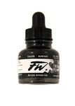 Daler Rowney FW Artists Acrylic Ink 29.5 ml Pot - Black (India) by Daler Rowney