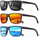 Square Polarized Sunglasses for Men