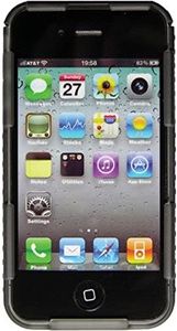 Nite Ize CNT-IP4-06CT Connect Case for iPhone 4/4S - 1 Pack - Retail Packaging - Grey Translucent