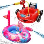 Korigey 2 Pack Pool Floats Kids wit