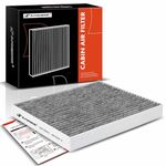 A-Premium Cabin Air Filter with Activated Carbon Compatible with Hyundai Elantra 2017-2020, Accent 2018-2022, Elantra GT 2018-2020 & Kia Forte 2019-2023 Forte5 2020-2023, Rio 2018-2023