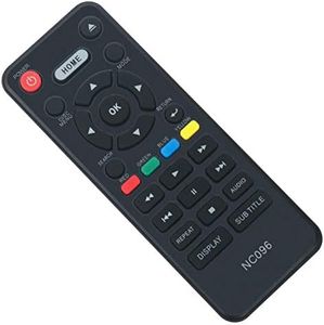 NC096UL NC096 Replace Remote Control fit for Magnavox 4K Ultra HD Blu-ray Disc DVD Player MBP6700P MBP6700P/F7 MBP6700PF7