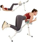 HOTWAVE Abdominal Trainer,Adjustable Ab Workout Equipment for Stomach,Abs Crunch Exercise,Home Fitness Machine with LED