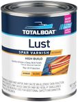 TotalBoat Lust Marine Varnish, High Gloss and Matte Finish for Wood, Boats, Outdoor Furniture (High Gloss, Pint)