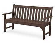 Poly-Wood GNB60MA Vineyard 60-Inch Bench, Mahogany