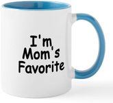 CafePress Im Moms Favorite Mugs 11 oz (325 ml) Ceramic Coffee Mug