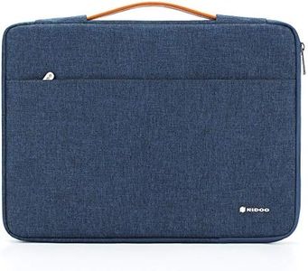 NIDOO 14 inch Laptop Sleeve Case Notebook Bag Protective Handbag Cover for 13.5" Microsoft Surface Book / 15" Surface Laptop 3/14" Lenovo Flex 4 6/14" Lenovo IdeaPad S340 S540, Blue