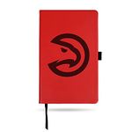 Rico Industries NBA Atlanta Hawks Laser-Engraved Color Notepad, 5.25 x 8.25-inches