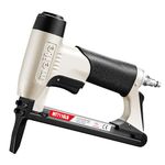 meite MT7116LN Pneumatic Upholstery Stapler 22 Gauge 71 Series 9MM 3/8" Crown 1/4" to 5/8" (6-16MM) Length Long Nose Stapler Industrial Fine Wire Staple Gun ﻿