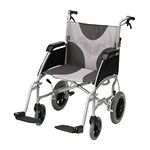 Ability Superstore 17-Inch Transit Ultra-Lightweight Aluminium Wheelchair