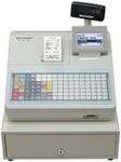 Sharp Cash Register with Flat Keyboard - White