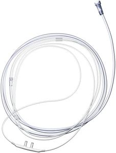 High Flow Oxygen Nasal Cannula - 7 Foot 10 Pack Nasal Cannulas for Oxygen - High Flow Soft Kink Resistant Lightweight Oxygen Tubing Cannula