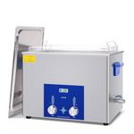 DK SONIC Ultrasonic Cleaner - Ultrasonic Carburetor Cleaner,Sonic Cleaner,Ultrasound Gun,Lab Tool,Carburetor,Engine Parts Cleaning Machine with Encoded Timer and Heater(7.25Gal-33L)