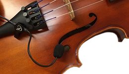 "THE FEATHER" MODERN VIOLIN PICKUP with FLEXIBLE MICRO-GOOSE NECK by Myers Pickups ~ See it in ACTION! Copy and paste: myerspickups.com