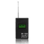 ciciglow Portable Handheld Frequency Counter,50MHz-2.4Ghz Frequency Accurate Radio Frequency Test,with Antenna One-Key Operation,Suitable for DCS and CTCSS Testing