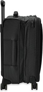 Briggs & Riley 53cm Expandable Cabin Spinner – Baseline Softside Luggage, Black