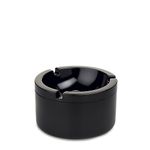 Mepal – Ashtray with Lid – Black – Ashtray for Outside - Windproof – Easy to Clean – Dishwasher Safe