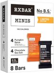 RXBAR Minis Protein Bars, Protein Snack, Snack Bars, Variety Pack, 7.3oz Box (8 Bars)