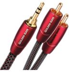 audioquest 1.5 m Golden Gate 3.5 mm - 2 x RCA Audio Cable 1.5 m 3.5 mm Black - Audio Cable (3.5 mm, 2 x RCA, Copper, 1.5 m, Black)