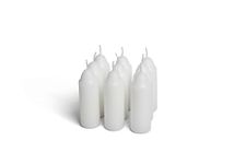 UCO 9-Hour Survival, Long-Burning Emergency Candles for Candle Lantern, White, 9 Pack