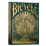 Bicycle Aureo Playing Cards - 1 x Showstopper Card Deck, Easy To Shuffle & Durable, Great Gift For Card Collectors, Black and Golden