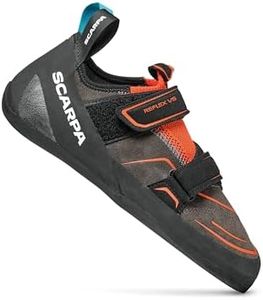 SCARPA Men's Reflex VS Beginner Rock Climbing Shoes for Gym & Sport Climbing - Tonic/Black - 9.5-10