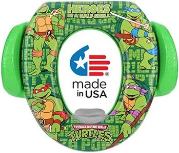 Nickelodeon TMNT "Half Shell" Soft Potty Seat and Potty Training Seat - Soft Cushion, Baby Potty Training, Safe, Easy to Clean