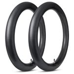 StaiBC Heavy-Duty 2.75/3.00-19 80/100-19 Inner Tube with TR4 Straight Valve Stem Replacement for CRF KLX TTR Motocross Pit Dirt Bike Motorcycle 2-Pack