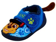 Paw Patrol Boys 3D Fleece Lined Slippers 7 UK Child Blue