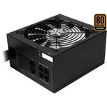 ROSEWILL Computer Modular Power Supply/PSU, Glacier Series 850 Watt 80 Plus Bronze Certified PSU with Silent 135mm Fan with Auto Fan Speed Control, 3 Year Warranty