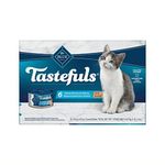 Tastefuls Natural Wet Kitten Food, Chicken Entrée Pate 3 oz Multi Pack 6 ct.