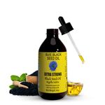 BUIE Black Seed Oil | 4.5-6% Thymoquinone | 100% Pure Cold Pressed Oil | No preservatives | Vegan | Glass Bottle | Nigella Sativa Oil 4 FL Oz