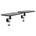 Allsop 32457 Ascend Monitor/Laptop Stands Adjustable 2 Pack (Black)