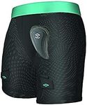 Women's Loose Hockey Short w/Pelvic Protector Black M