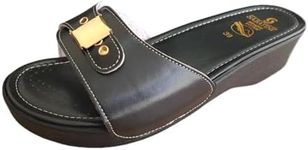 New Leather Look High Women's Sanda