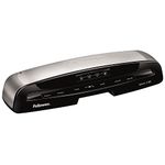 Fellowes Saturn 3i A3 Small Office Laminator, 80-125 Micron, Rapid 1 Minute Warm Up Time, Including 10 Free Pouches, Black, Silver