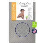 Dream On Me Aster 3" Fiber Portable Mini Crib Mattress, Waterproof Vinyl Cover, Greenguard Gold Certified, Mini Crib Mattress