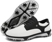 ULTIANT Mens Golf Shoes Traditions Spikeless Waterproof