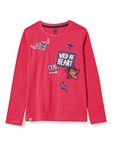 LEGO Girls' MW-Langarmshirt mit Pailletten Friends T-Shirt, 494 Dark Pink, 18-24 Months